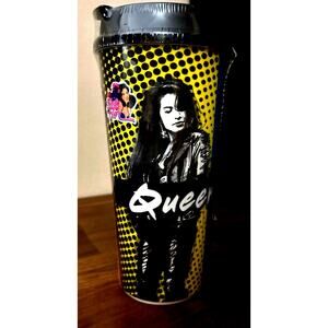 Selena Quintanilla Perez tumbler cup Queen of Cumbia Latina Spanish Flor Rose